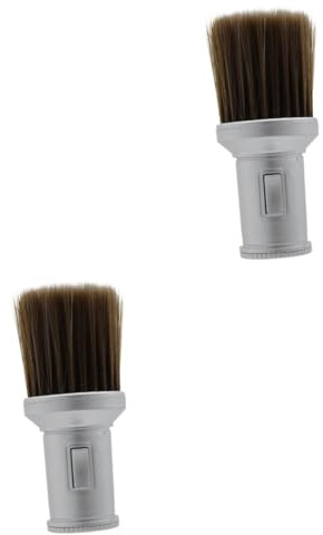 Healvian 2stücke Friseur Nackenbürste Professionelle Reinigungsbürste Für Friseursalons Hochwertige Haarbürste Mit Robustem Griff Zum Entfernen Von Haaren Nach Dem Schneiden