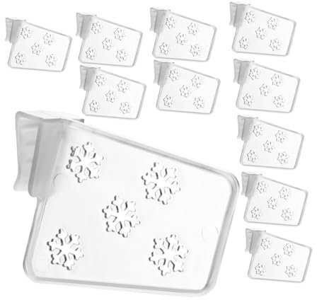OSALADI 20pcs Fridge Dividers Refrigerator Door Organizer Freezer Separator Replaceable Storage Bin Grid Separators for Kitchen Fridge Shelf and Drawer Organization