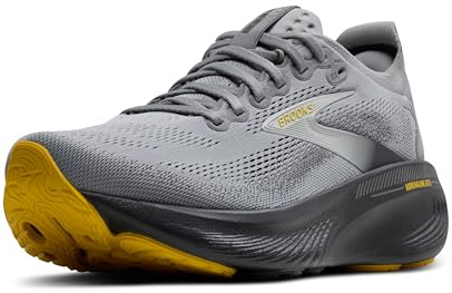 Brooks Men’s Adrenaline GTS 25 Supportive Running & Walking Shoe - Primer Grey/Ebony/Jasmin - 11 Medium