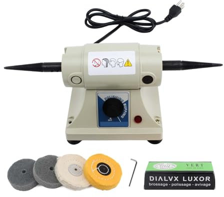 Tornio da tavolo a doppia testa Levigatrice for lucidatura a doppia testa for tornio da banco,Utensili meccanici(Single)