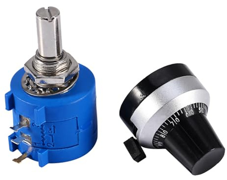 Tbest 10K Ohm 3590s, 10K Ohm 3590S-2-103L Precision Potentiomet Precytion 10 Turs Knob