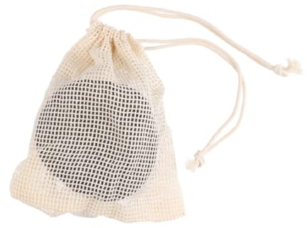 NIYANGLE 10stücke Puderquaste Reinigungspads Make-up Entferner Pads Abschminkpad Gesichtsreinigungspad Kosmetiktuch Waschbar Wiederverwendbar Mit Verpackung