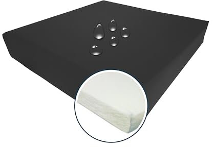 Confort Sit Anti-decute Viscoelastic Cushion 42 x 42 x 8 cm – High Density, Washable, Waterproof and Breathable Cover – Orthopaedic Use in Wheelchairs, Office or Car – Made in Spain – Graphite