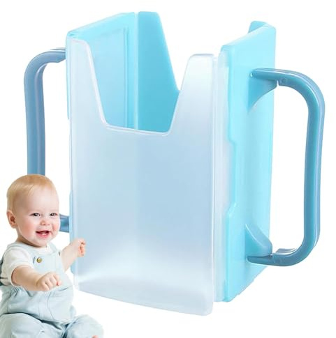 Pas de Support de Tasse de Compression - Grip de Carton de Lait, poignée de boîte à jus de déversement, Support de Boisson Portable | Carrier réglable pour Les, Le Trajet en Voiture, l'aliment
