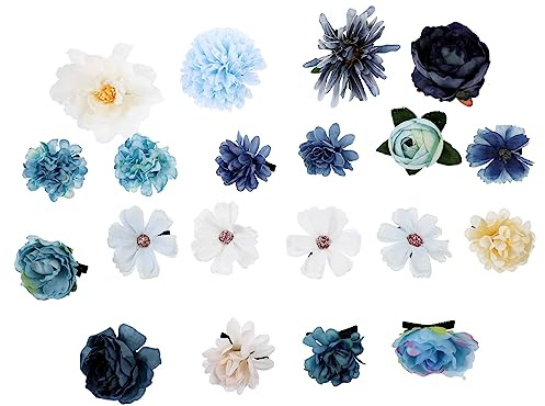 HANABASS 20stücke Teiliges Haarschmuck Blumen-spangen Bequeme Haarklammern Für Damen Idealer Hochzeitsschmuck Und Festlicher Haar-accessoire Sicherer Halt Geeignet Für Alltag Und Besondere