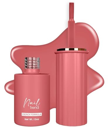 Nail Trend Glossy Nail Polish - Light Orchid (13ml) | Chip Resisting, Quick Drying & High Shine Nail Paint | 7 Toxin-Free, Vegan & Cruelty-Free | Long Lasting & Vibrant Nail Polish for Women