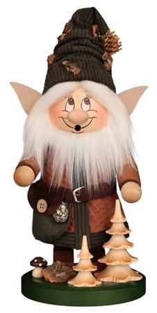 Christian Ulbricht Räuchermännchen Wichtel Waldelfe - 32 cm