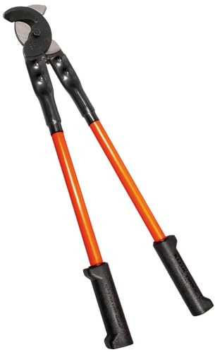 Klein Tools 63041TH 25-Inch Cable Cutter with Protective Sleeve, Made in USA