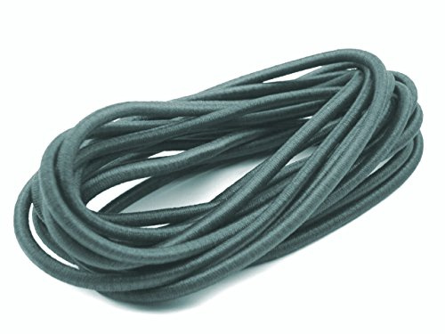 Schnoschi 5m blaugrau elastische Gummikordel 3mm