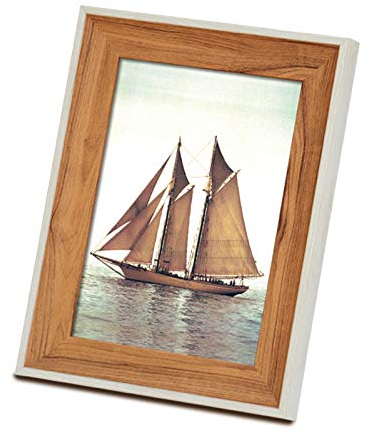 F-HOME Bilderrahmen, Fotorahmen Dekoration Moderne Minimalistische Kreative Kinder Bilderrahmen Wanddekoration (Farbe : Nussbaum, Größe : 30×40cm)