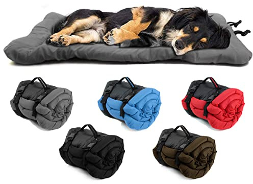 Senzkon Faltbare wasserdichte Hundebett matratze, leicht zu reinigen, Rutschfester Boden, faltbar und zusammenrollbar, geeignet für Outdoor-Reisen und Camping,Hundekiste,Sofa,Boden90*60cm