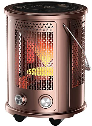 NOBRIM Calentador de radiador Termostato Ajustable de Aceite Calefacción eléctrica pequeña Calentador eléctrico de Ahorro Calentadores de Gas portátiles para el hogar Calentador de Aceite