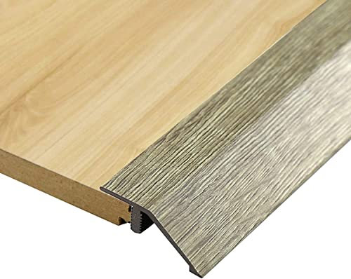 LAIDEPA Door Threshold Floor Transition Profile Strip PVC Cover Step Nosing Multilevel Threshold Bar, Compensation Skirting Laminate Flooring Threshold Bar,navy blue,90cm