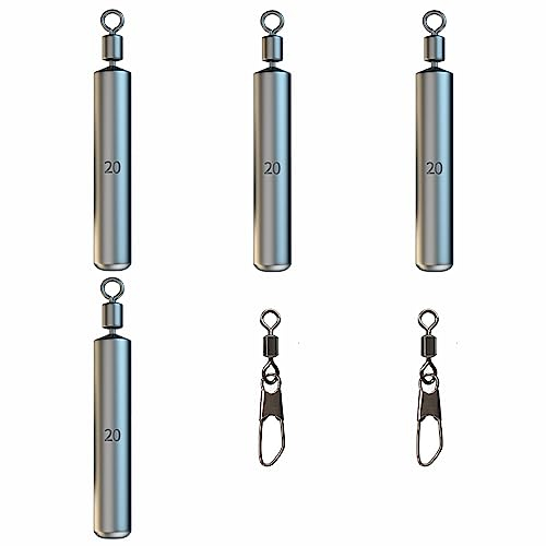 Fischerei Sinkers 3.5g/5g/7g/10g/14g/20g Angeln Grundblei Angeln Set Angel Blei Gewichte Angeln Blei Angelzubehör Angeln Angel Bleie Set (20, 4)