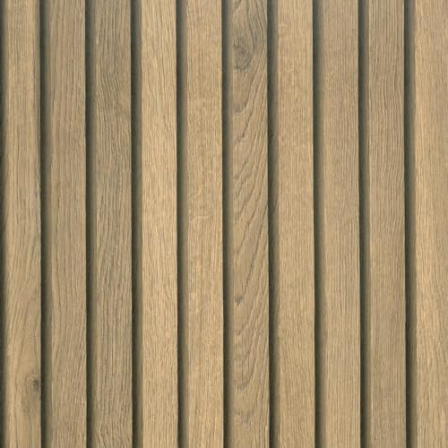 VEELIKE Papier Peint Effet Bois Panneaux 3D 40 cm x 900 cm Papier Adhesif pour Meuble Brun Papiers Peints Imitation Bois Stickers pour Meubles Armoire Porte Salle de Bain