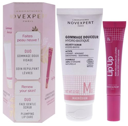 NOVEXPERT Coffret Gommage et lip'up