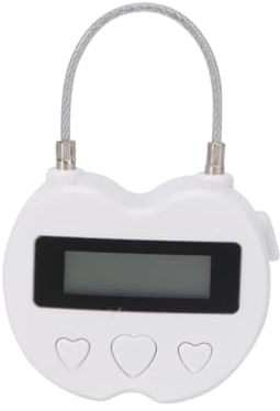 Uonlytech Elektronisches USB-wiederaufladbares Zeitschloss Mit Countdown-Timer Einfache Bedienung Tragbar LCD-anzeige Geeignet Für Selbstkontrolle Und Verhaltenstraining Vielseitig Einsetzba