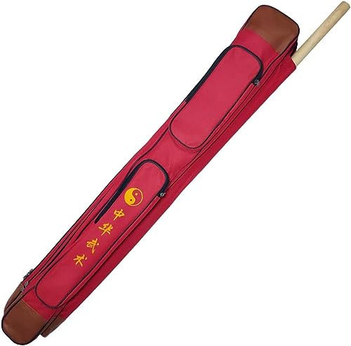 Taiji Schwerttasche Schwerttasche Oxford Tuch Doppelschwerttasche Kampfsport Schwert Tasche Multifunktionale Schwert Set, Dicke Tragetasche Für Chinesische Kung-Fu-Schwerter C