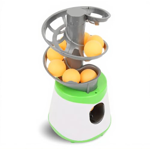 Tennisball-Werfer, Cricket-Bowling-Maschine mit 10 Bällen, ABS-Tischtennis-Trainer, Pong-Ball, Automatischer Werfer, Trainingsmaschine, Unterhaltungsspielzeug