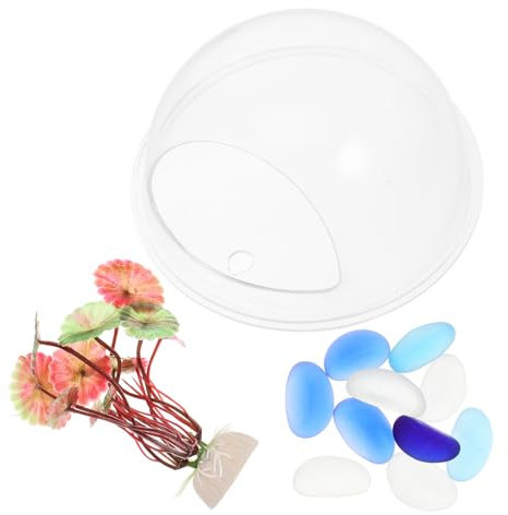 Happyyami Wandmontierter Acryl-fischtank Transparentes Kreatives Aquarium Für Wanddekoration Durchmesser Platzsparend Und Stabil Für Fische Oder Andere Wasserbewohner