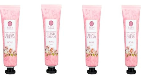 Skin Techniques Nourishing Hand Cream 60ml - Rose - Keep Your Hands Soft, Luxurious And Moisturised With Skiin Techniques Nourishing Hand Cream - Pack of 5 x 60ml