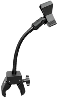 perfeclan Schwanenhals Mikrofonarm Ständer Mikrofonhalter, für 15 bis 50 Mm