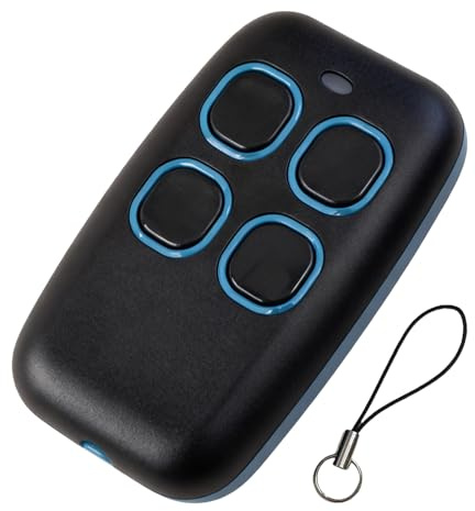 Telecomando per garage porte, universale 4 in 1 433 MHz, Multifrequenza 250 a 915 MHz, telecomando Rolling Code, programmabile telecomando clonatore automatico, compatibile con camma TOP432NA TOP432EE