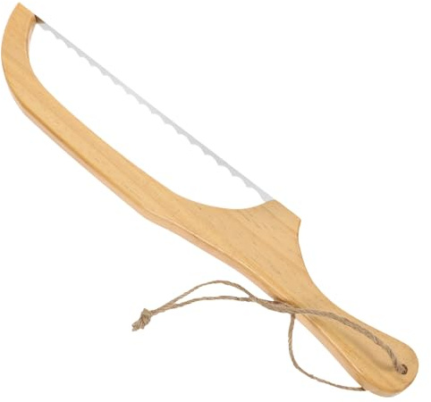 SHINEOFI Taglierina per Pane in Acciaio Inox Lama Seghettata Utensile da Cucina Riutilizzabile per Pane Dolci e Torte per Uso Domestico e Pasticceria Professionale