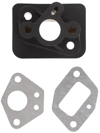 ibasenice Adattatore Flangia Migliora Efficienza Aria e Carburante per Collettore di Aspirazione in Plastica Base Distanziale per Motore Piccolo e Tagliasiepi
