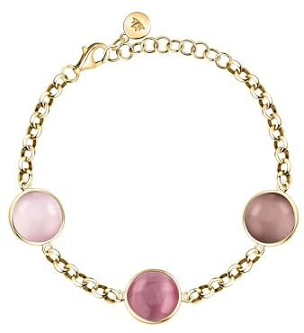Morellato Bracciale Donna in Argento 925 riciclato, Collezione VENEZIA, Occhio di Gatto - SAZM15