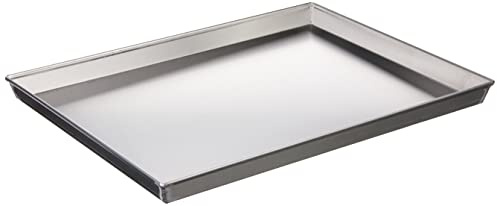 Ballarini 1001819 - Teglia Rettangolare, Alluminio, Argento, 45 x 35 cm