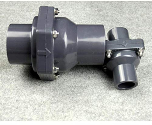 WGD FA 1pcs 25-160MM Non-Retour Flap Clapet Anti-Retour, À Sens Unique Valve en Plastique Flap Clapet Anti-Retour Verticale Général Lie (Size : Inner 32mm)
