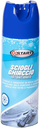 Spray detergente sciogli Ghiaccio Parabrezza Auto istantaneo 200 ml sbrinante (3) 3 Pz DEGHIACCIANTE Spray 200 ML Bundle 3PZ