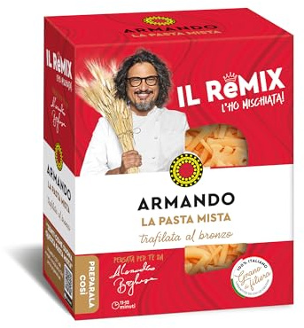 ARMANDO La Pasta Mista, Pasta di Semola di Grano Duro, 12x500g | Trafilata al Bronzo, Grano 100% Italiano di Filiera, Totale 6 kg