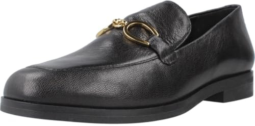 Geox Mujer D Cloridie B Mocasin, Negro, 40 EU