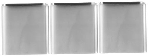 IMIKEYA 3stücke Square Mousse Edelstahl Tortenring Hochwertiger Mousse Cutter Für Kuchen Desserts Und Gebäck Wiederverwendbar Und Hygienisch Für Backprojekte