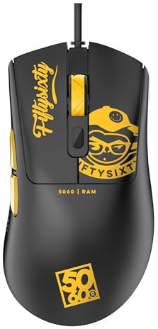 Venom FiftySixty RAM ultralätt spelmus, Svart (kabel)