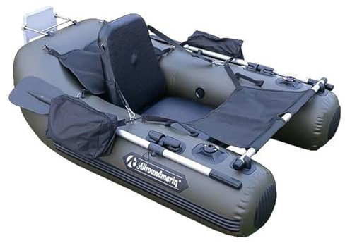 Allroundmarin Bellyboot 170 Olivgrün mit Motorhalterung