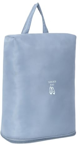 Bolsa de zapatos | Bolsa de transporte unisex para hombre y mujer – Bolsa de tela Oxford ligera para viajes, gimnasio, deporte, perchero, azul, ver descripción, Ver descripción