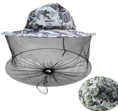 shjxi Cappello da apicoltura, velo per apicoltura, per la protezione del viso, per apicoltore, per agricoltura, giardinaggio, viaggi