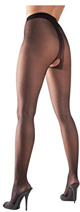 Cottelli Collection Collant Ouvert Noir XL