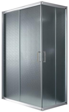 Idralite Cabine Paroi Douche 80x120 H198 Opaque 6mm Mod. Alabama
