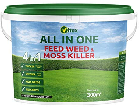 Vitax Feed Weed & Moss Killer - Treats 300m2