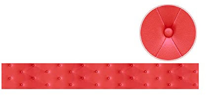 Dostear Carta Adesiva Autoadesiva Per Mobili Armadio Copertura Muro Interno Parato 3d Moderno Rivestimento Mobili Adesivo Scafali Da Parete pelle rossa rosata 40cm X 300cm