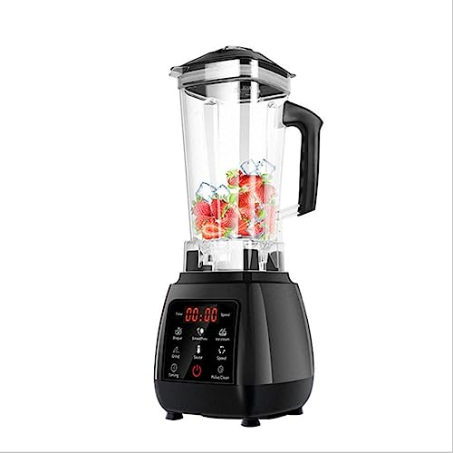 800W Frullatore Mixer Per Smoothie Frullatore Professionale Con 8 Programmi Potente Macinacaffè E Tritaghiaccio 48000Prm Ad Alta Velocità 6 Lame Di Precisione In Acciaio Inossidabile Tritan 2 L