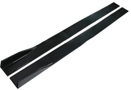 Voiture Marchepied Latéral Extension Jupe Latérale Universelle 2m/2.2m 6 Pièces Plaque À Bascule Séparateur Lèvre Panneaux Latéraux Bosse Lèvre Becquet Jupe Marche Latérale Jupe Latérale Voiture ( Tai