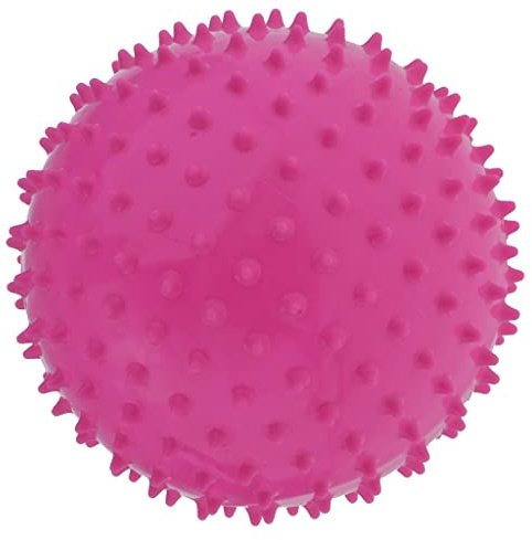 Milageto Kinder Ball mit Noppen für Yoga oder Massage - Entspannungsspielzeug, Rosa