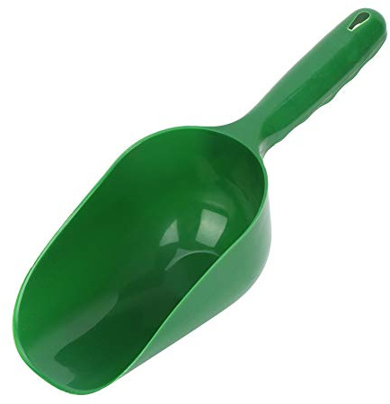2PCS Plastic Scooper Funnel Scooper, 3 in 1 Plastic Ice Scoop Multi Purpose Measuring Flour Scoops Kitchen Bar for Canisters Cereal Popcorn Powders Dry Foods Candy