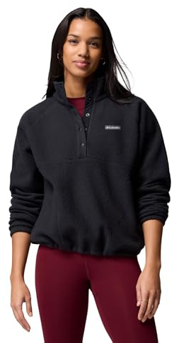 Columbia Jasper Ridge Pebbled Fleece Half Snap Pull Over in pile Donna (Pacco da 1)