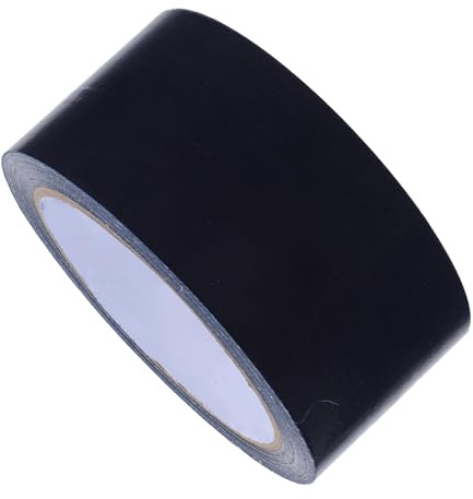 JEWEDECO Blue Cloth Duct Tape 5cm X 1 Single-sided for Carpet Repair | Fabric Base, Strong Adhesion, Waterproof and Oil Resistant, for Books, Surface Protection, Cooling Use